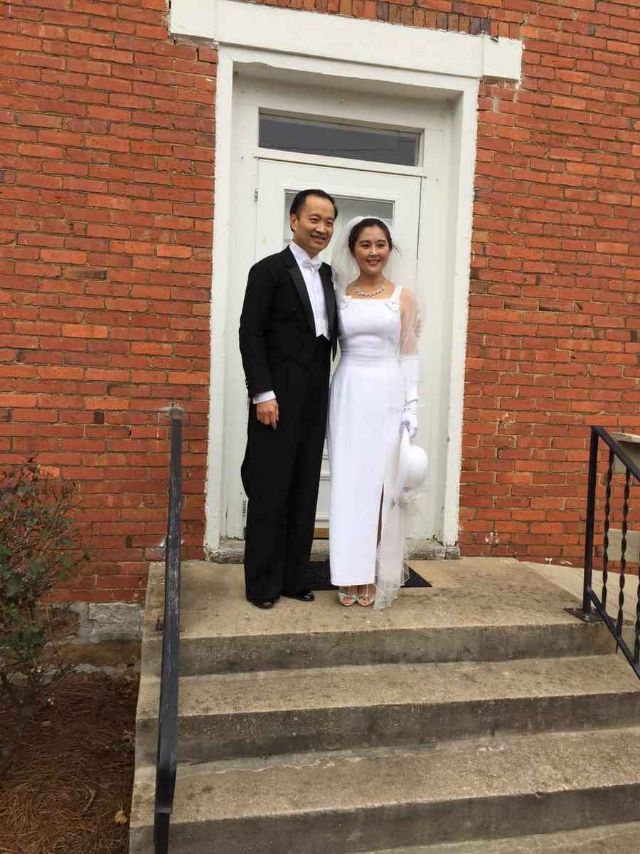 Dr. Wang and his wife Anle